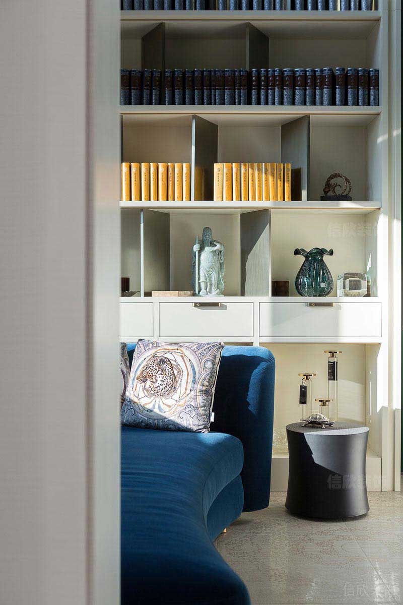 現(xiàn)代風格書房設計效果