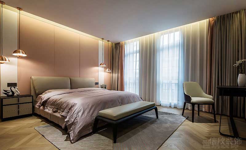 現(xiàn)代風(fēng)格樣板間主人房