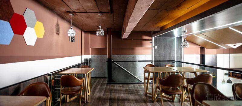 現(xiàn)代工業(yè)混搭風(fēng)餐廳閣樓