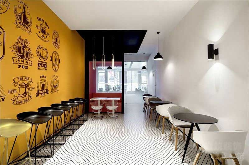 現(xiàn)代工業(yè)混搭風(fēng)茶飲空間實景圖