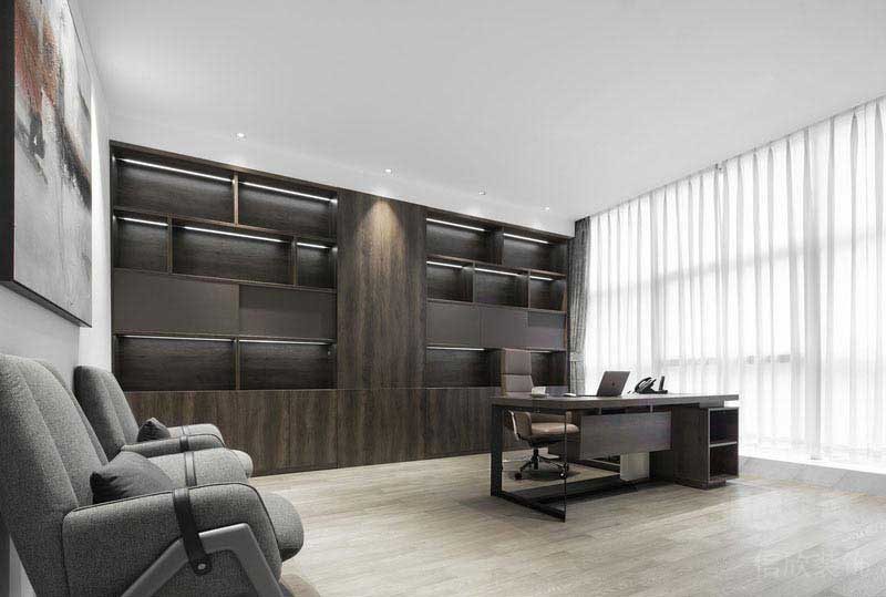 現代極簡辦公室總監(jiān)辦公室