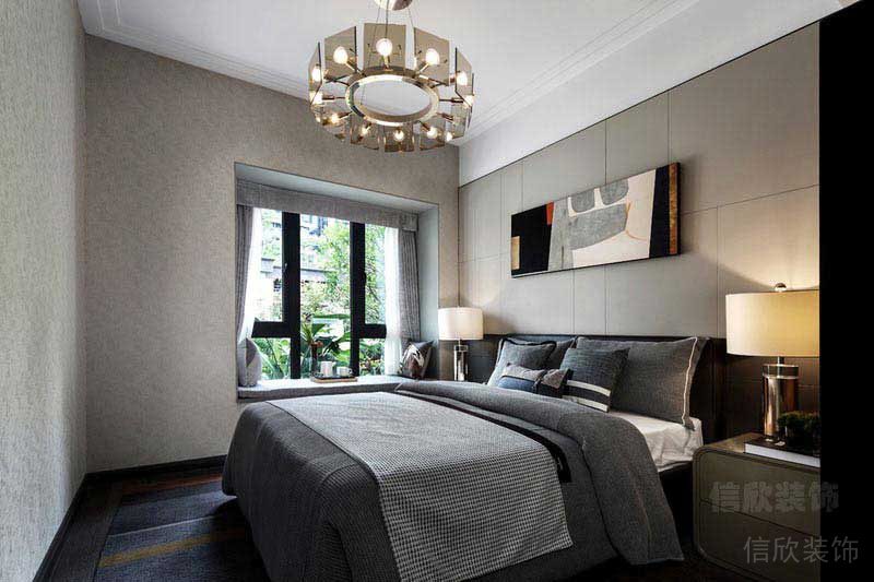 現(xiàn)代極簡風(fēng)格家庭臥室