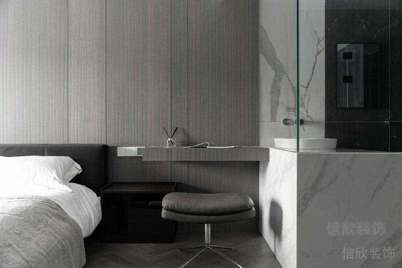 現(xiàn)代極簡(jiǎn)風(fēng)家居客房