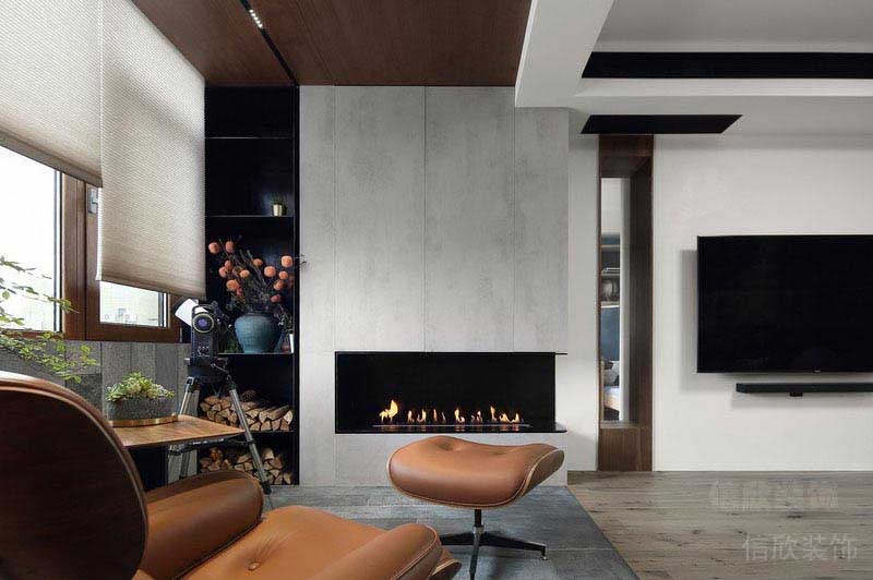 現(xiàn)代極簡(jiǎn)家居偏廳