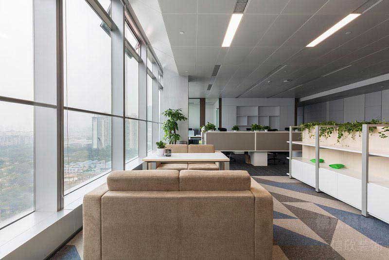 現(xiàn)代簡約風辦公室公共會客區(qū)