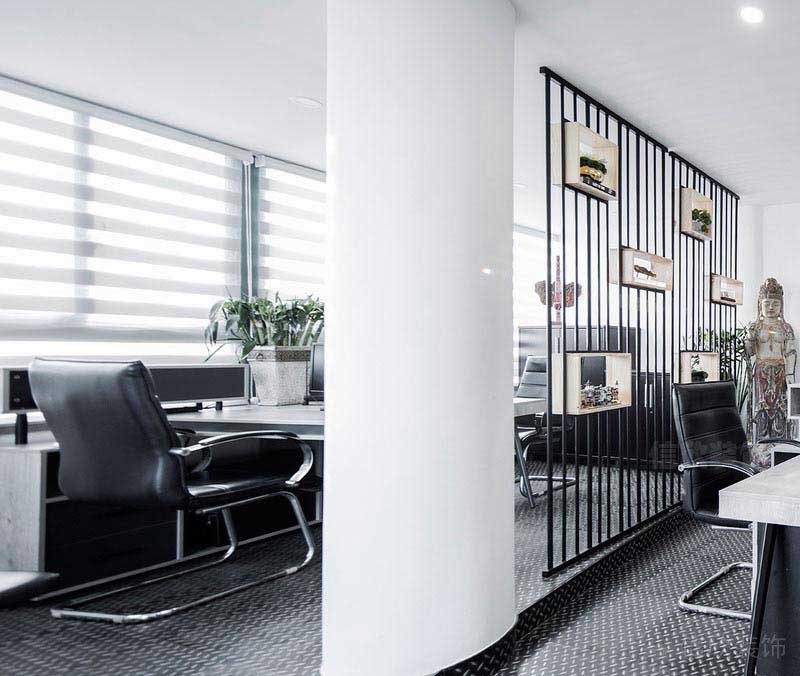 現(xiàn)代簡約風辦公室公共辦公區(qū)