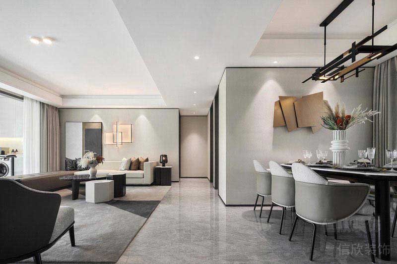 現(xiàn)代簡(jiǎn)約風(fēng)格家居客餐廳