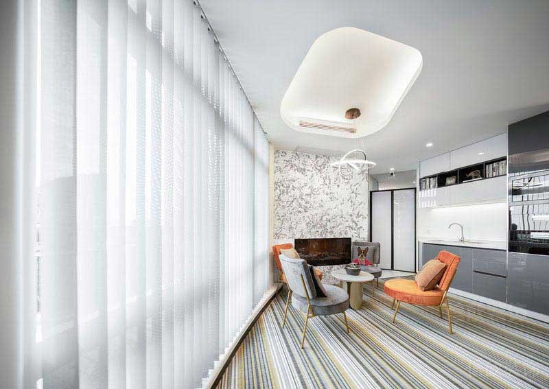 現(xiàn)代輕奢風(fēng)辦公室休閑接待區(qū)