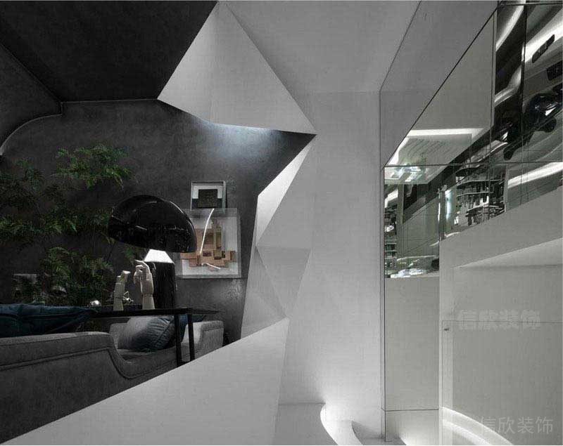 現(xiàn)代時尚風(fēng)辦公室公共休閑空間