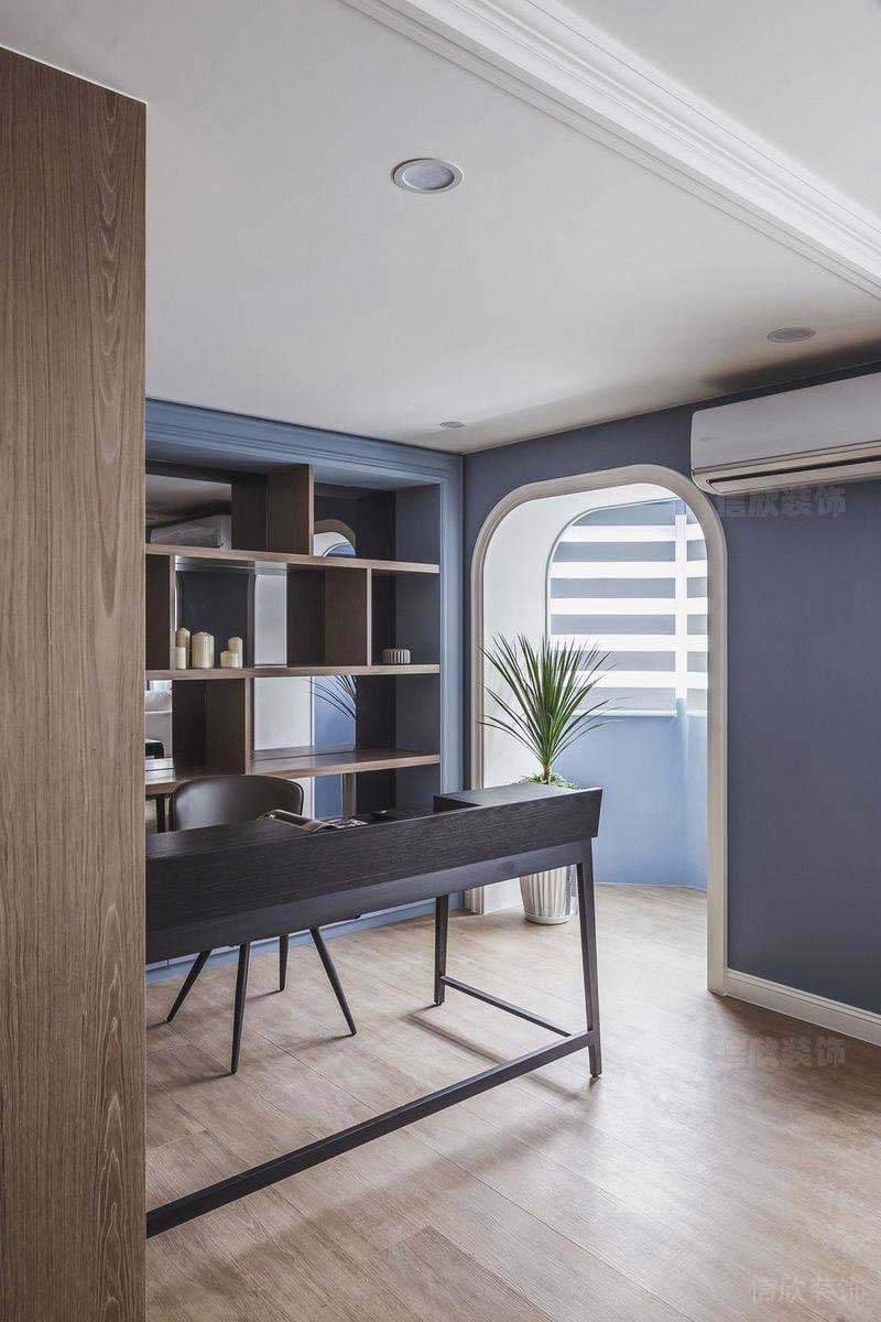 新居北歐風(fēng)書房效果圖