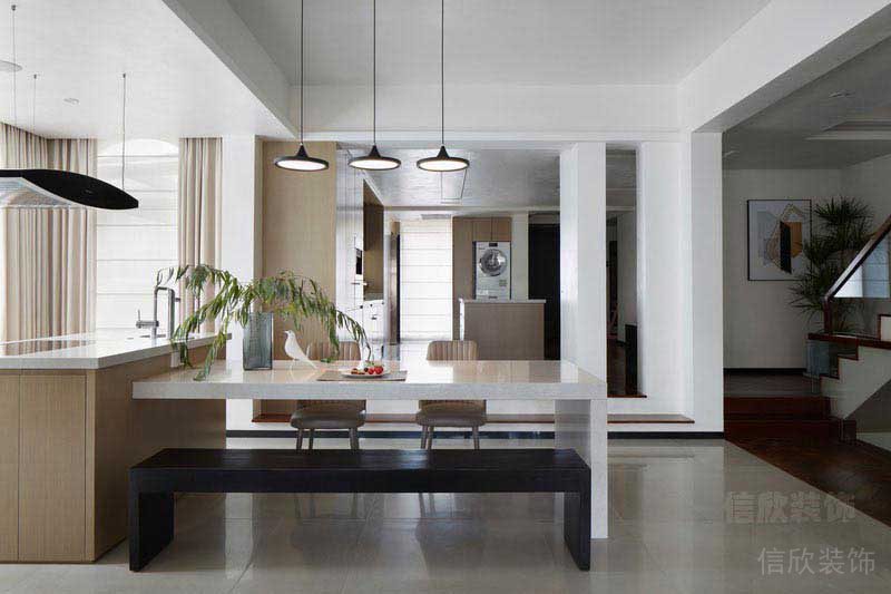 新居別墅現(xiàn)代簡約風(fēng)吧臺效果圖