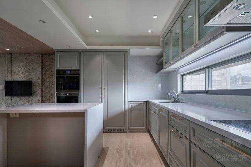 新居現(xiàn)代簡約風(fēng)廚房效果圖 (2)