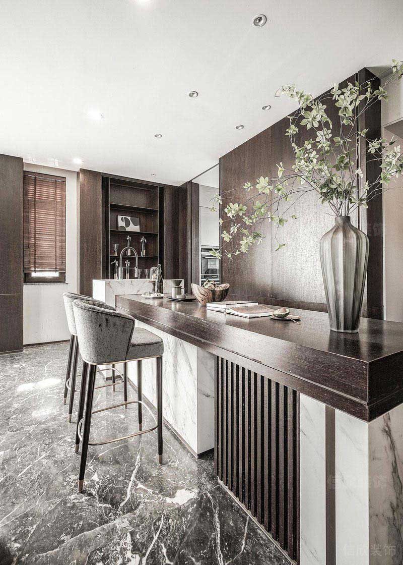 新居現(xiàn)代簡(jiǎn)約風(fēng)餐廳效果圖 (4)