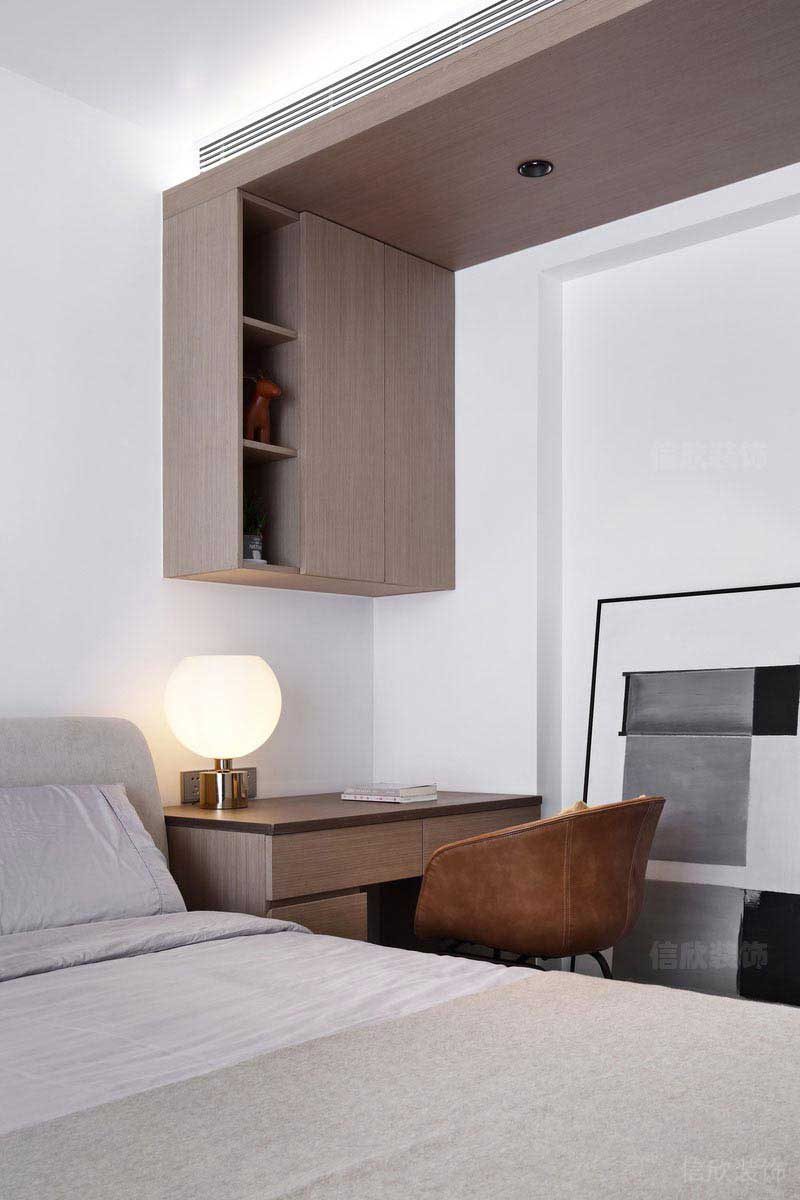 新居現(xiàn)代簡(jiǎn)約風(fēng)臥室效果圖(1)