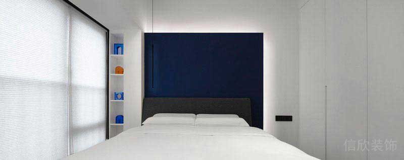 新居現(xiàn)代簡約風(fēng)主臥效果圖(3)