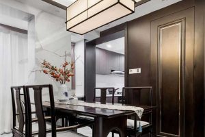 新中式風格家居餐廳陳設(shè)