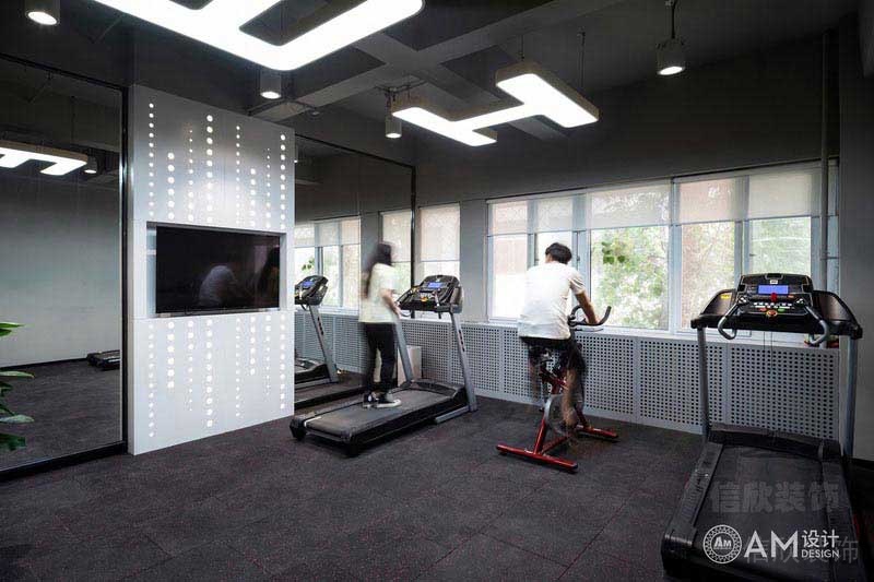 專賣店現(xiàn)代風員工健身區(qū)效果圖