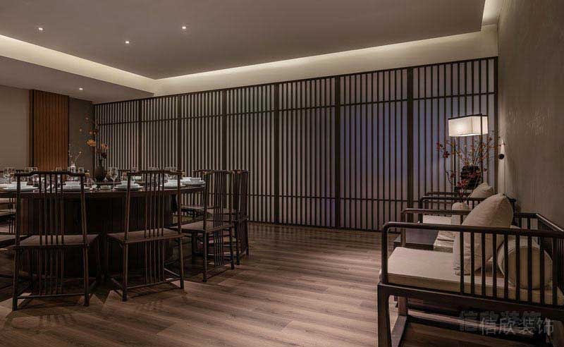 中式風(fēng)格辦公室會客包房