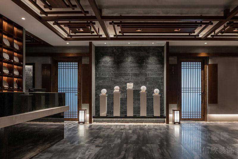中式風(fēng)格餐飲空間產(chǎn)品文化展示