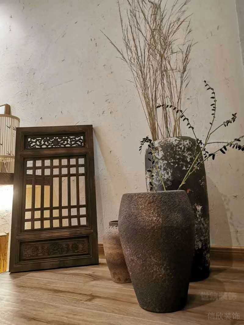 中式風(fēng)格家居花藝裝飾器皿