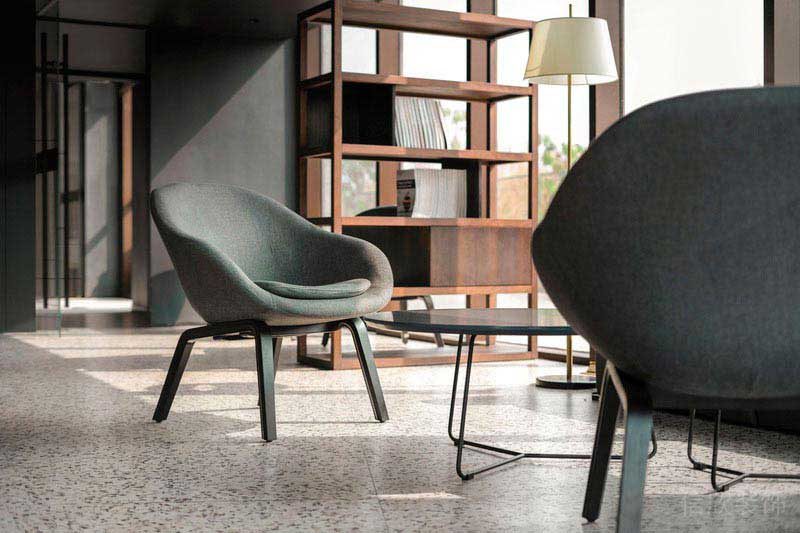 中式極簡(jiǎn)辦公洽談區(qū)