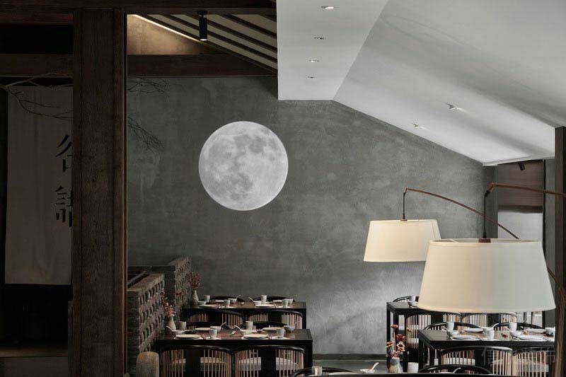 中式簡約風(fēng)格餐廳雅座