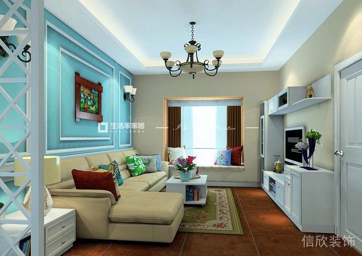 復古簡約歐式天花吊頂石膏線創(chuàng)意產(chǎn)品展示形象設(shè)計皮革沙發(fā)裝修