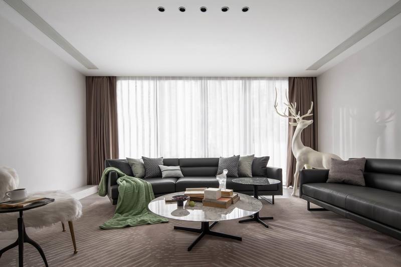 深圳羅湖區(qū)極簡風(fēng)80平方復(fù)式小戶型裝修設(shè)計起居室 深圳羅湖區(qū)極簡風(fēng)80平方復(fù)式小戶型裝修設(shè)計起居室