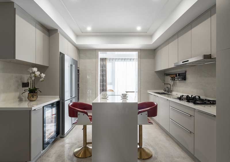 深圳羅湖現(xiàn)代輕奢風(fēng)格裝修廚房 深圳羅湖現(xiàn)代輕奢風(fēng)格裝修廚房