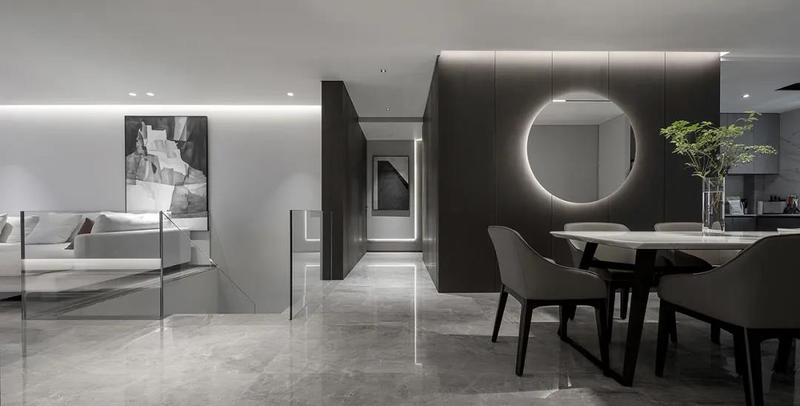 深圳鹽田極簡風(fēng)格家庭住宅裝修設(shè)計餐廳 深圳鹽田極簡風(fēng)格家庭住宅裝修設(shè)計餐廳