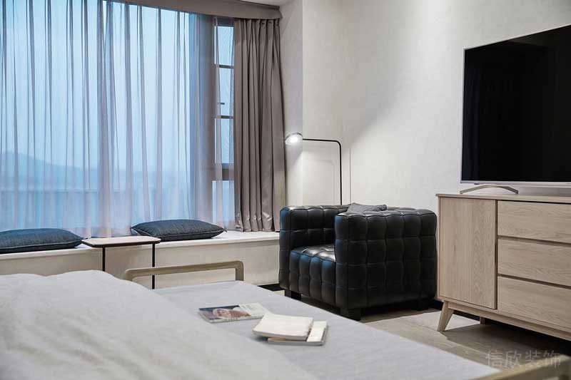 深圳龍崗區(qū)簡(jiǎn)約風(fēng)格家裝裝修案例主臥軟裝陳設(shè) 深圳龍崗區(qū)簡(jiǎn)約風(fēng)格家裝裝修案例主臥軟裝陳設(shè)