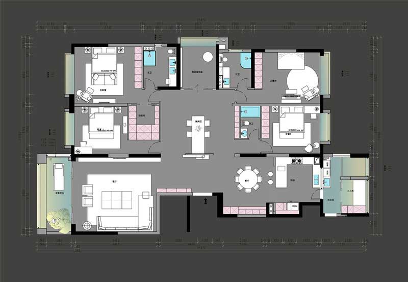 深圳羅湖現(xiàn)代簡約家庭裝修圖片平面布置圖 深圳羅湖現(xiàn)代簡約家庭裝修圖片平面布置圖