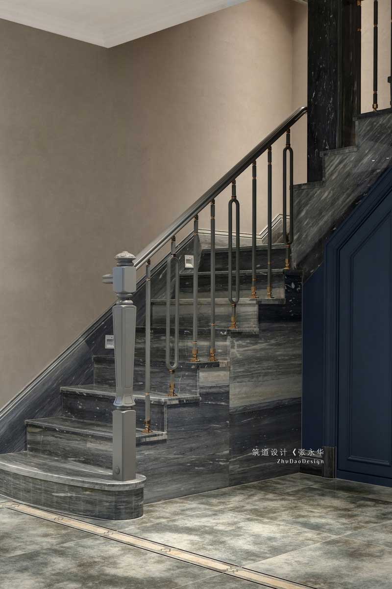 茶室裝修古典樓梯