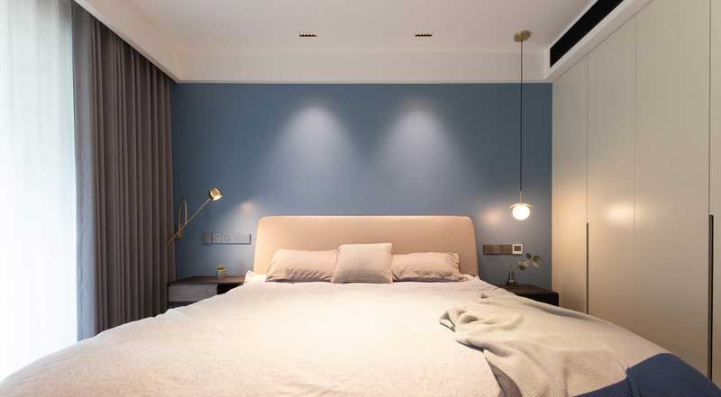 深圳羅湖區(qū)現(xiàn)代簡(jiǎn)約家庭新房裝修次臥床品 深圳羅湖區(qū)現(xiàn)代簡(jiǎn)約家庭新房裝修次臥床品