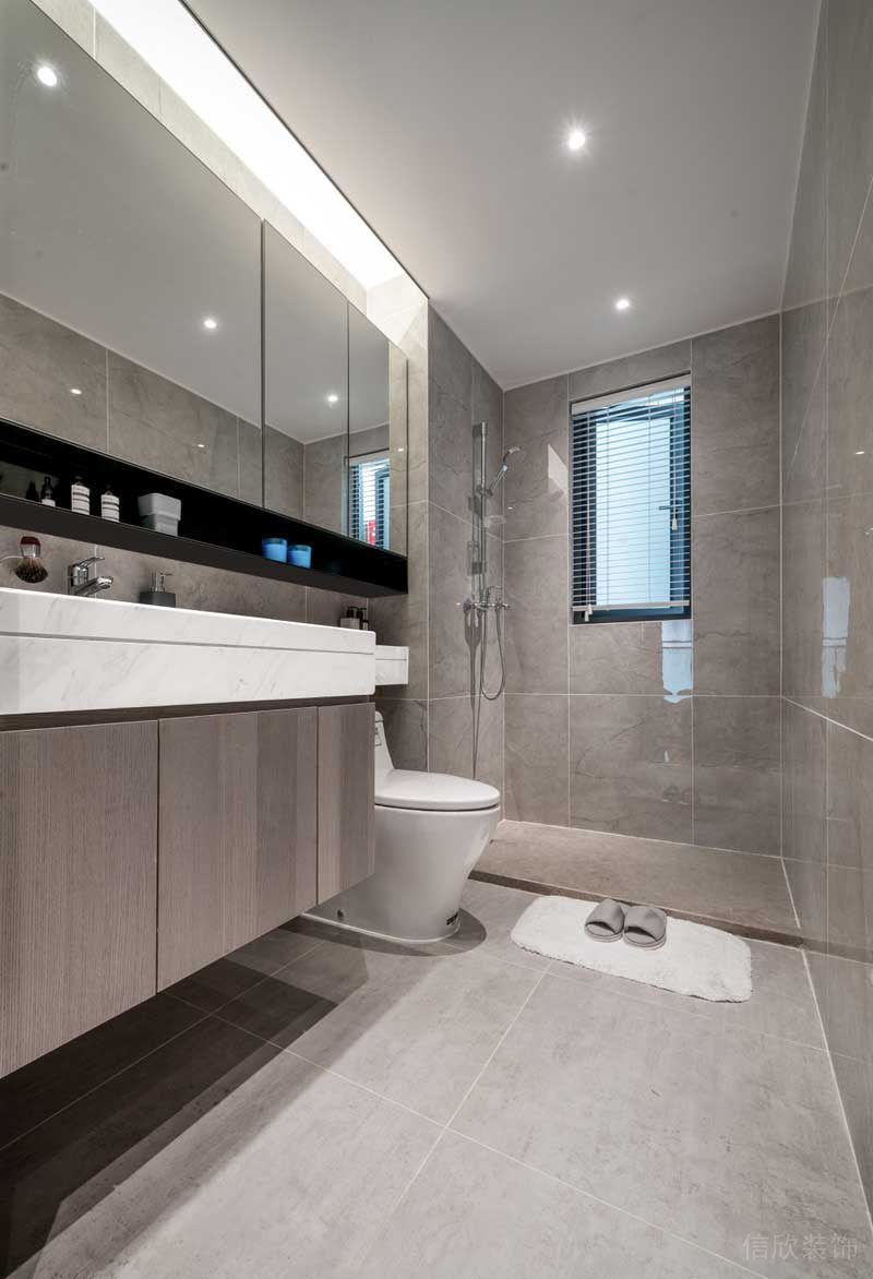 深圳寶安區(qū)現(xiàn)代風(fēng)格家裝豪華裝修設(shè)計衛(wèi)生間