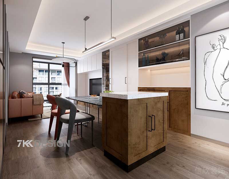 深圳福田區(qū)現(xiàn)代風(fēng)格小戶(hù)型精裝修餐廳島臺(tái) 深圳福田區(qū)現(xiàn)代風(fēng)格小戶(hù)型精裝修餐廳島臺(tái)