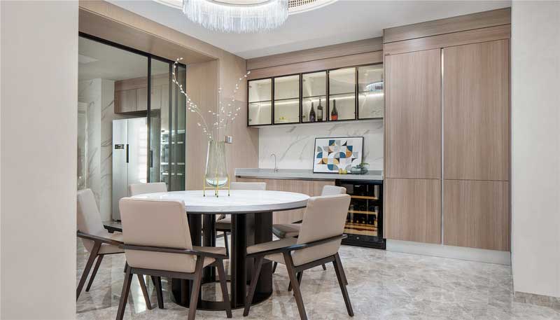 深圳羅湖現(xiàn)代簡約家庭裝修圖片餐廳 深圳羅湖現(xiàn)代簡約家庭裝修圖片餐廳