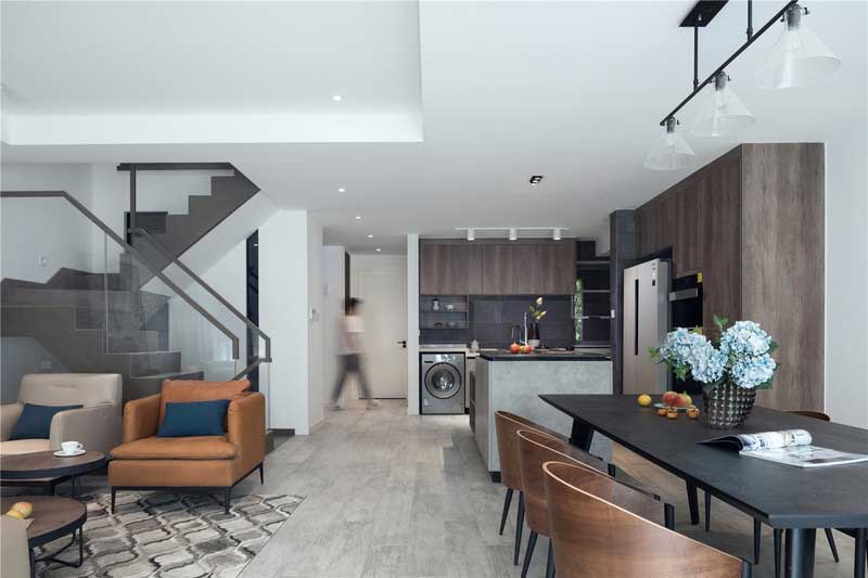 深圳羅湖區(qū)簡約風(fēng)格120平方三房裝修案例客餐廳 深圳羅湖區(qū)簡約風(fēng)格120平方三房裝修案例客餐廳