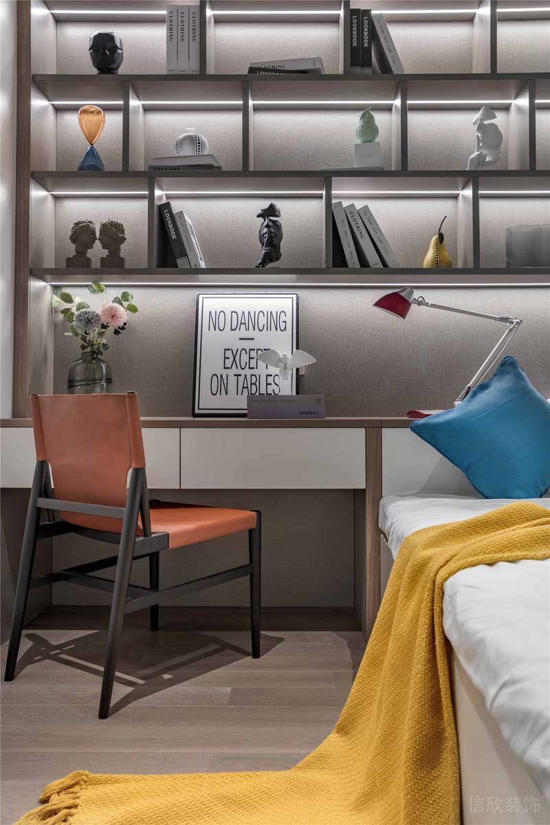 深圳羅湖區(qū)蓮塘現(xiàn)代簡約風(fēng)格家居裝修次臥 深圳羅湖區(qū)蓮塘現(xiàn)代簡約風(fēng)格家居裝修次臥