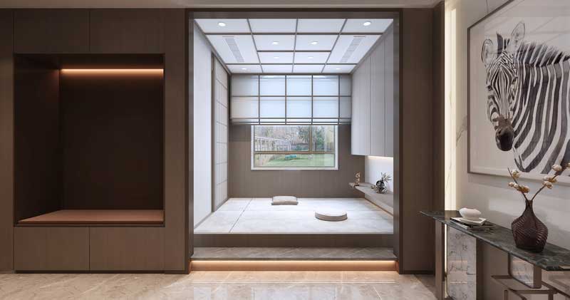 南山區(qū)現代混搭家裝裝修榻榻米房