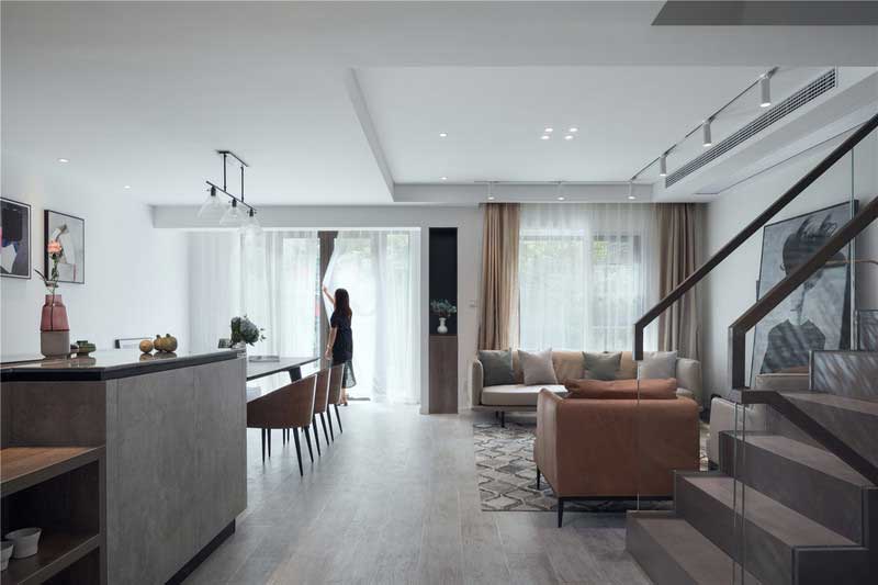 深圳羅湖區(qū)簡約風(fēng)格120平方三房裝修案例采光效果 深圳羅湖區(qū)簡約風(fēng)格120平方三房裝修案例采光效果