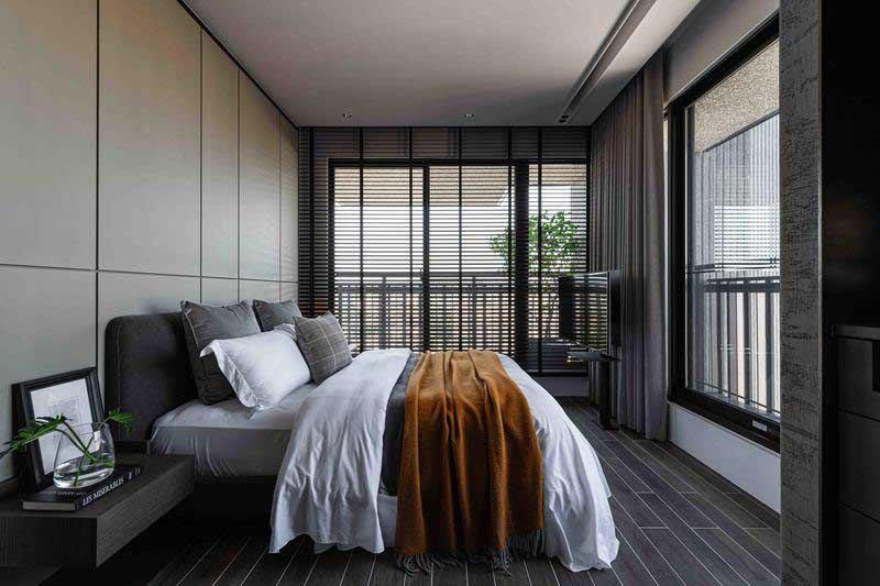 深圳福田區(qū)簡約美式家庭新房裝修設(shè)計(jì)案例主臥 深圳福田區(qū)簡約美式家庭新房裝修設(shè)計(jì)案例主臥