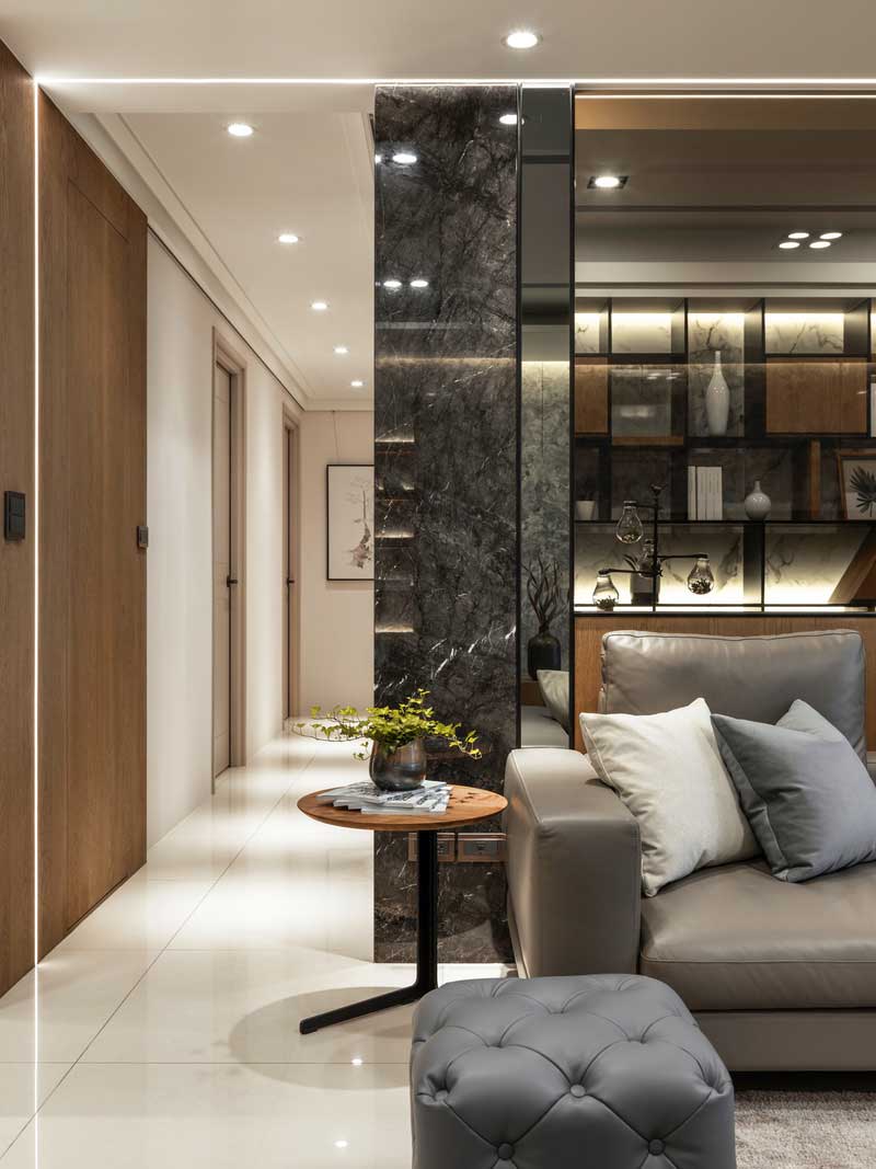深圳羅湖區(qū)現(xiàn)代風(fēng)格100平方家庭裝修工程案例過道 深圳羅湖區(qū)現(xiàn)代風(fēng)格100平方家庭裝修工程案例過道