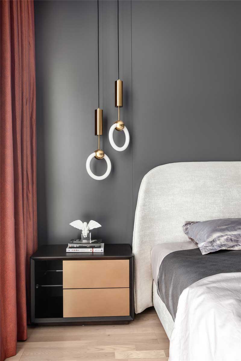 深圳龍崗坂田輕奢風(fēng)格新房裝修設(shè)計(jì)主臥 深圳龍崗坂田輕奢風(fēng)格新房裝修設(shè)計(jì)主臥