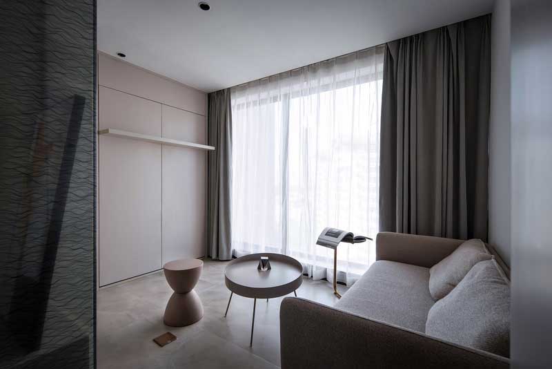 深圳寶安區(qū)松崗家居裝修設(shè)計(jì)會(huì)客室