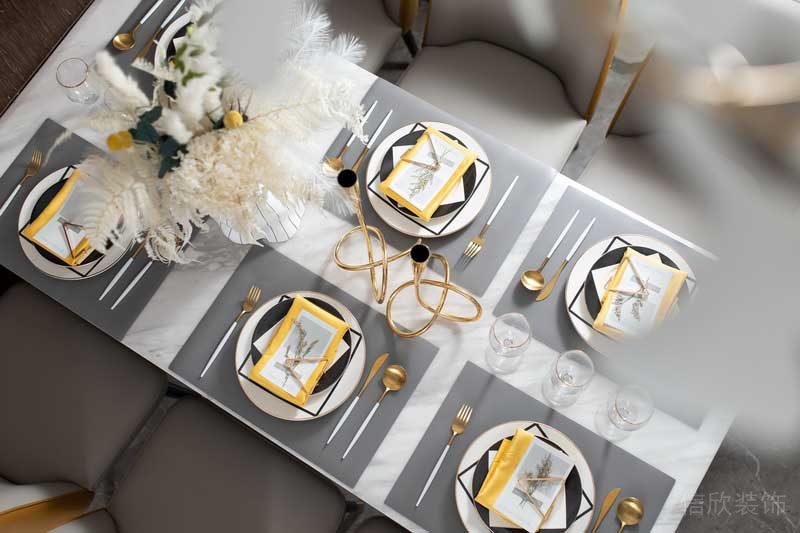 深圳龍崗坂田萬(wàn)科第五園輕奢風(fēng)大戶型樣板間設(shè)計(jì)餐具 深圳龍崗坂田萬(wàn)科第五園輕奢風(fēng)大戶型樣板間設(shè)計(jì)餐具