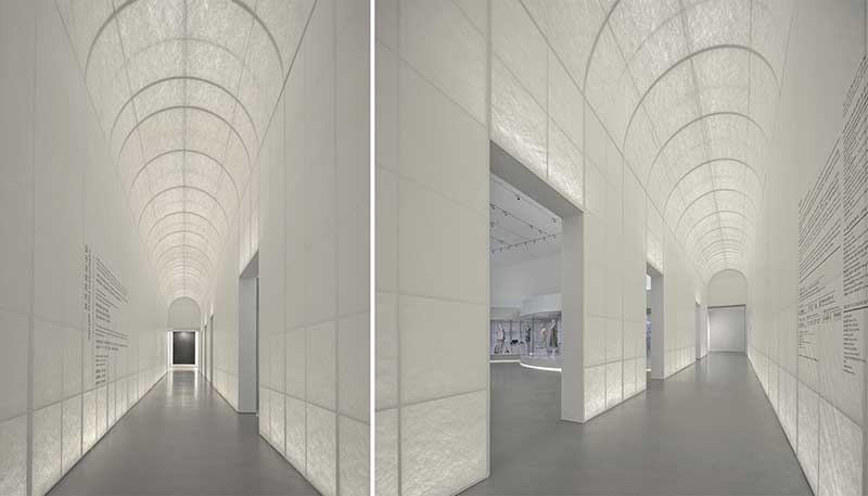 深圳南山區(qū)服裝展廳裝修設計過道 深圳南山區(qū)服裝展廳裝修設計過道