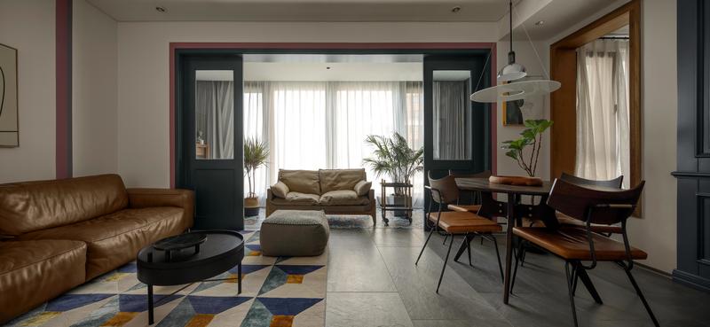 深圳龍崗區(qū)美式復(fù)古風(fēng)家裝裝修實景圖客廳 深圳龍崗區(qū)美式復(fù)古風(fēng)家裝裝修實景圖客廳