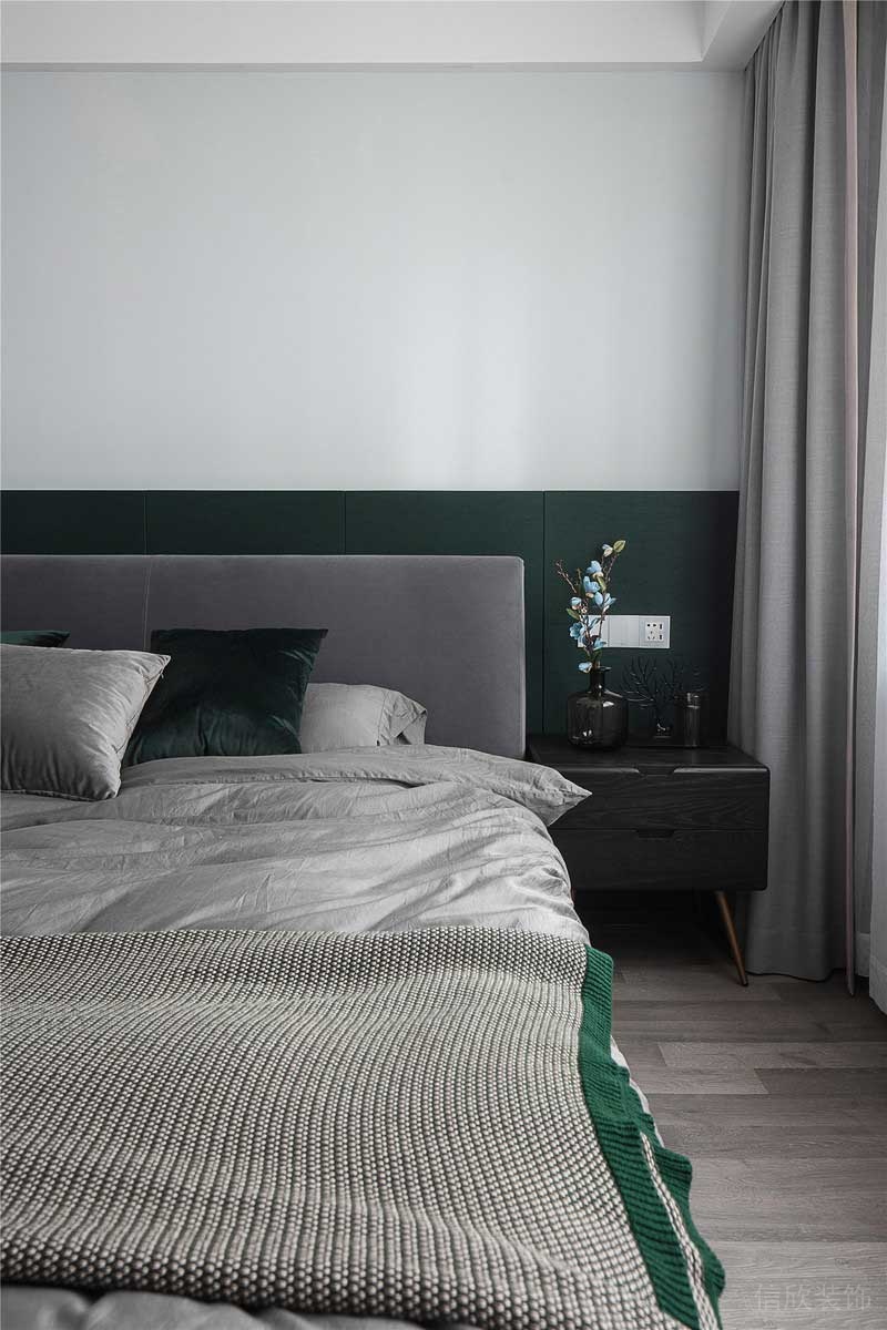 深圳龍崗平湖現(xiàn)代風(fēng)格新房裝修設(shè)計效果圖主臥 深圳龍崗平湖現(xiàn)代風(fēng)格新房裝修設(shè)計效果圖主臥