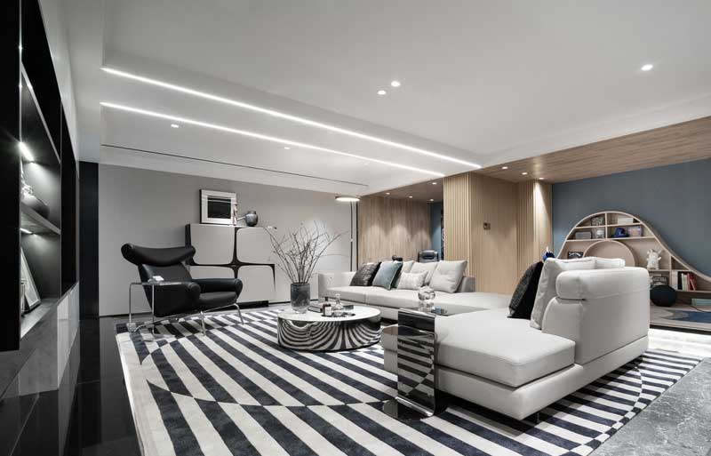 深圳福田現(xiàn)代北歐風(fēng)家居裝修設(shè)計客廳休閑區(qū) 深圳福田現(xiàn)代北歐風(fēng)家居裝修設(shè)計客廳休閑區(qū)